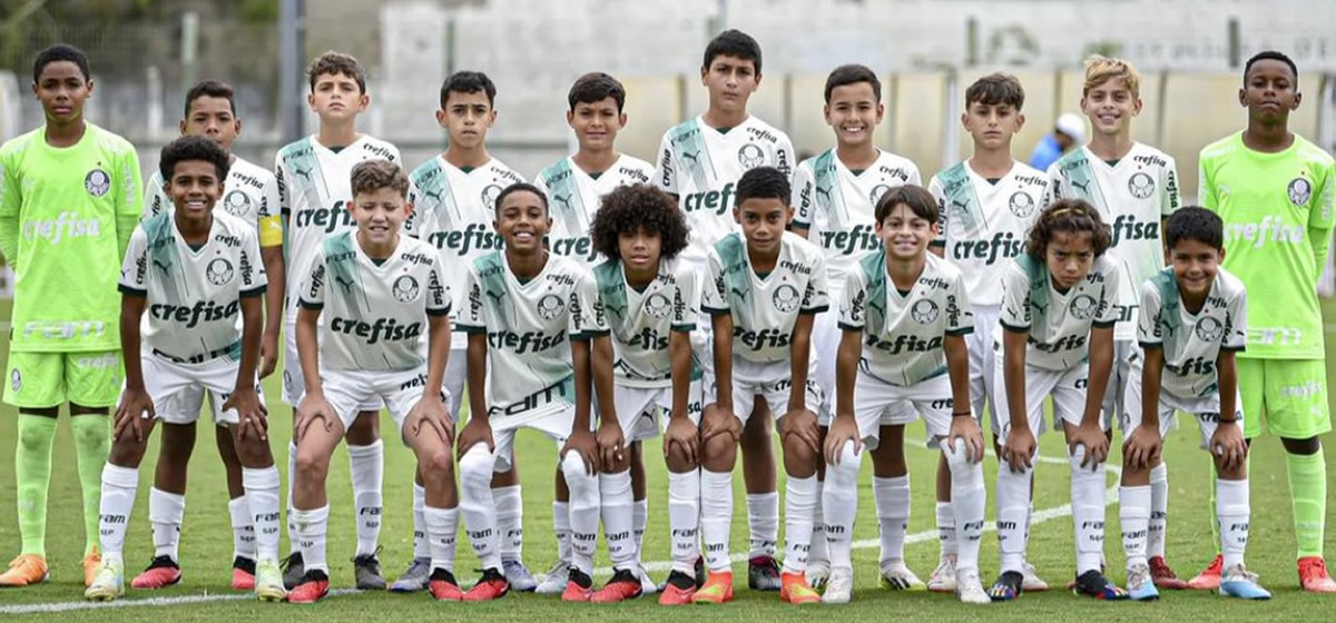 É campeão! Equipes Sub-11 e Sub-13 do Palmeiras conquistam o Campeonato Paulista