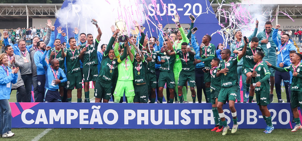 Campeão! Palmeiras volta a vencer o São Paulo e conquista o Paulista Sub-20