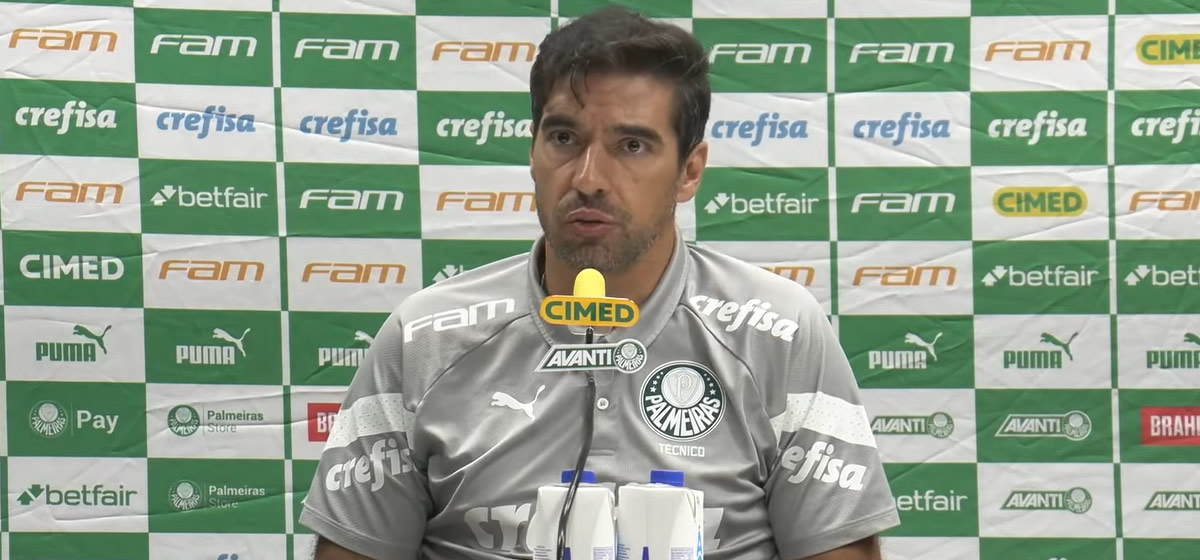 Abel diz confiar em nova volta por cima do Palmeiras: "É isso que vai acontecer"