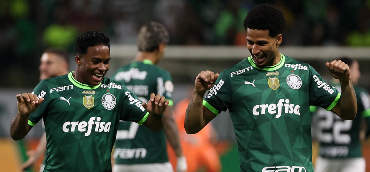Palmeiras goleia o América-MG e abre 3 pontos de vantagem na liderança do Brasileirão