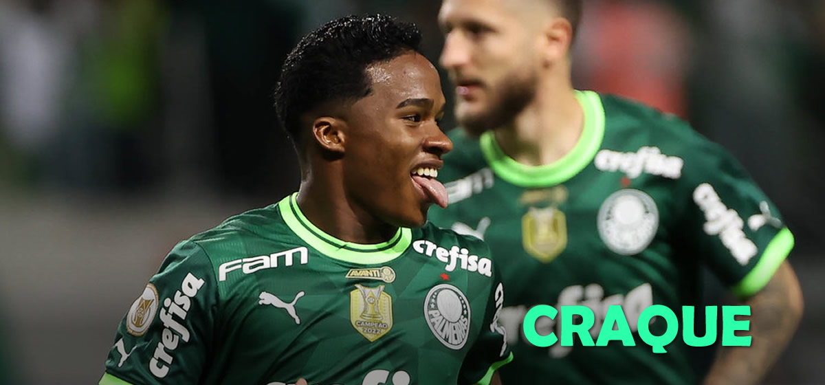 Endrick diz que Palmeiras não baixará a guarda e avisa que está bem após deixar o jogo de maca