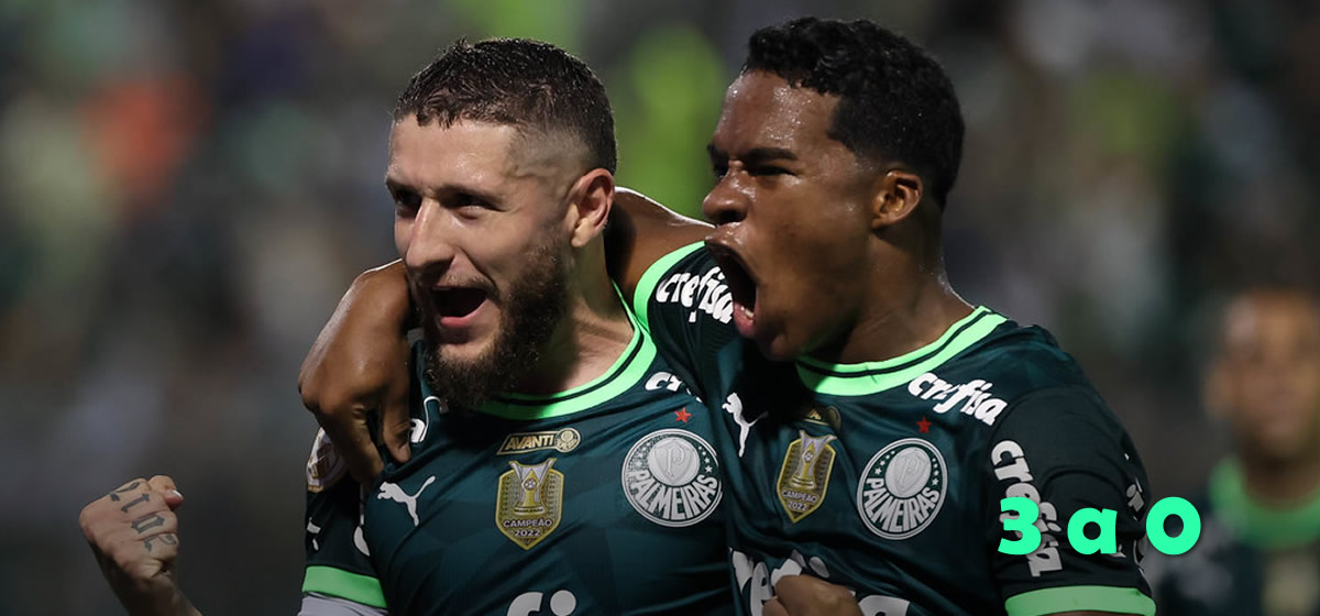 Palmeiras vence o Internacional e assume a liderança do Brasileirão