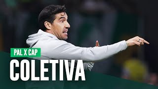 TV Palmeiras: coletiva do Abel após vitória sobre o Athletico-PR