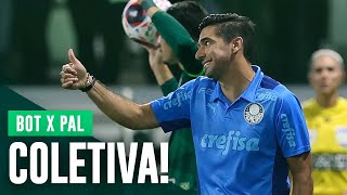 TV Palmeiras: coletiva do Abel após virada histórica sobre o Botafogo