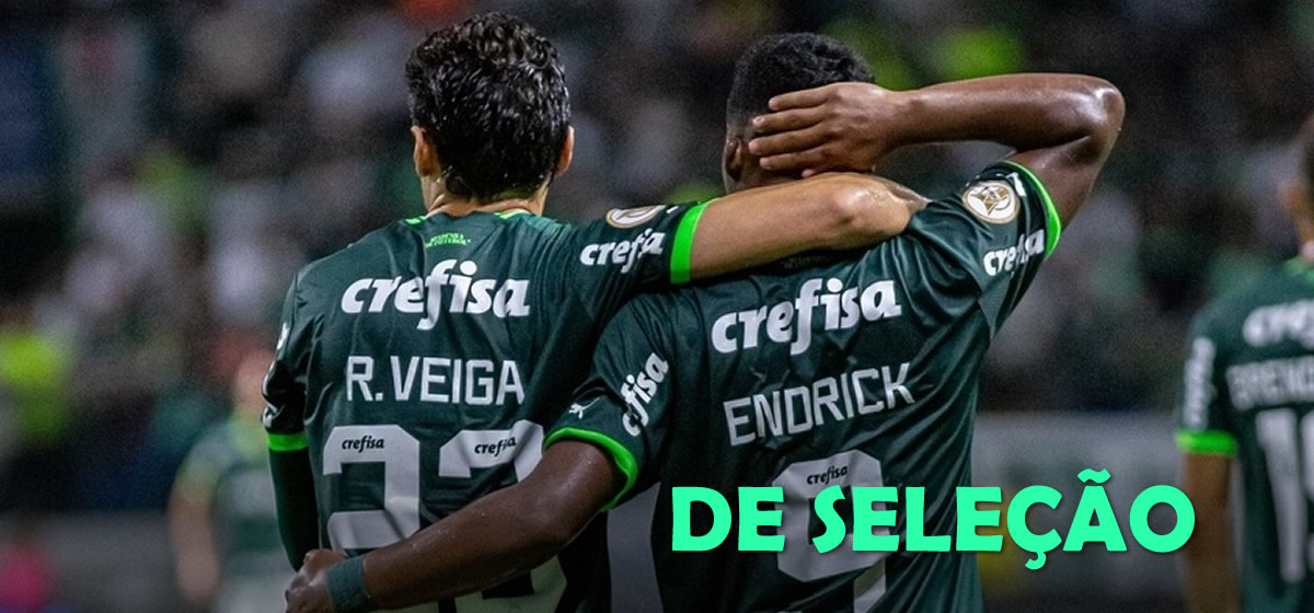 Veiga e Endrick são convocados por Fernando Diniz; Palmeiras receberá novo bônus do Real Madrid