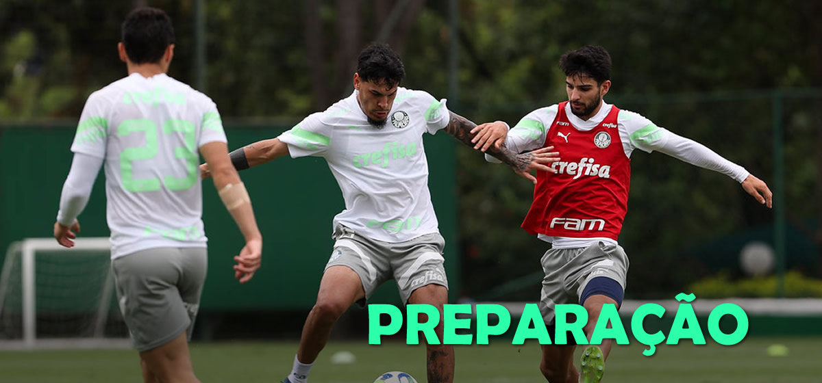 Palmeiras treina reforçado por convocados; veja possível escalação para domingo