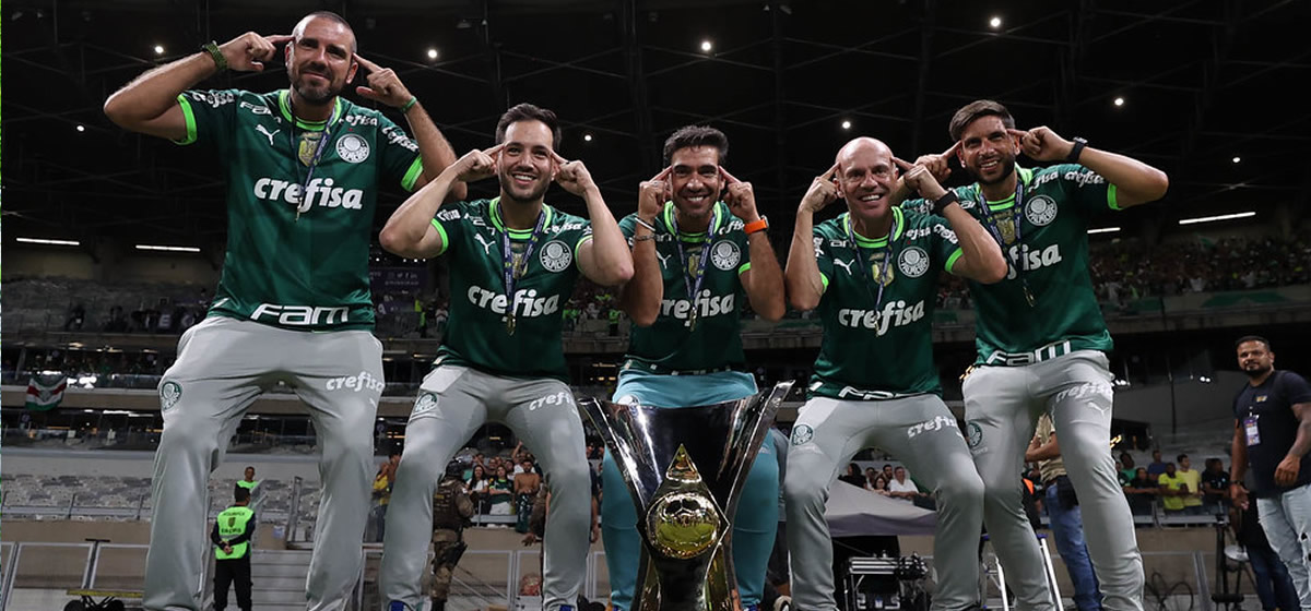 Um a cada 4 meses: Palmeiras chega a 9 títulos sob comando de Abel Ferreira