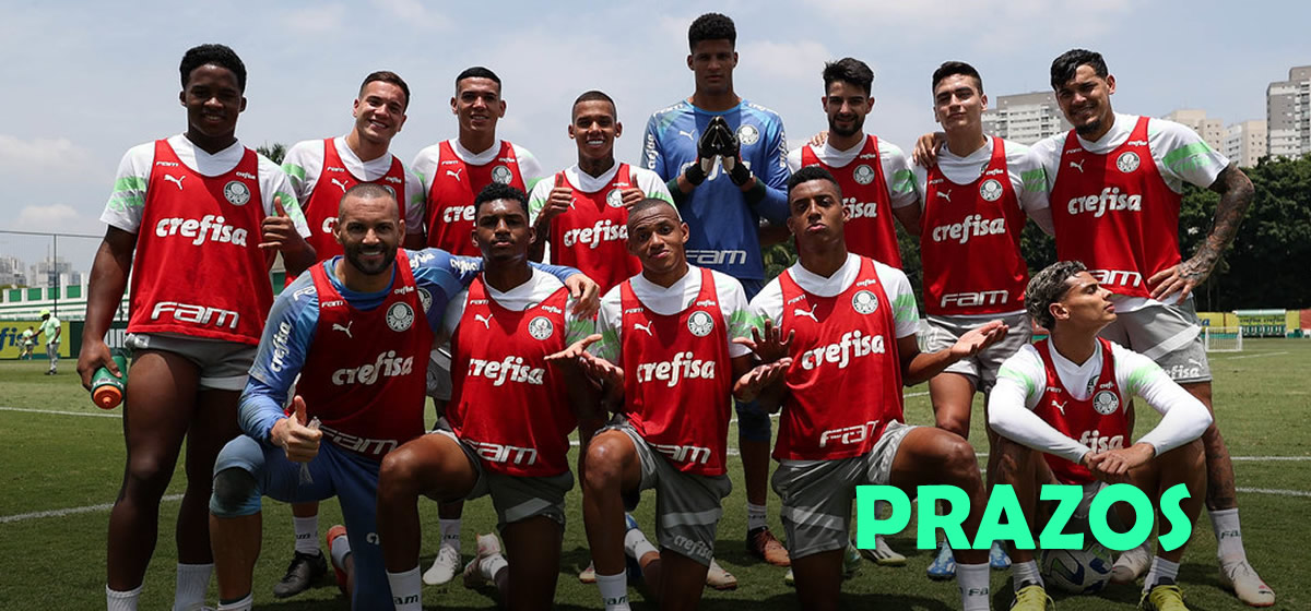 Veja a duração dos contratos dos jogadores do Palmeiras