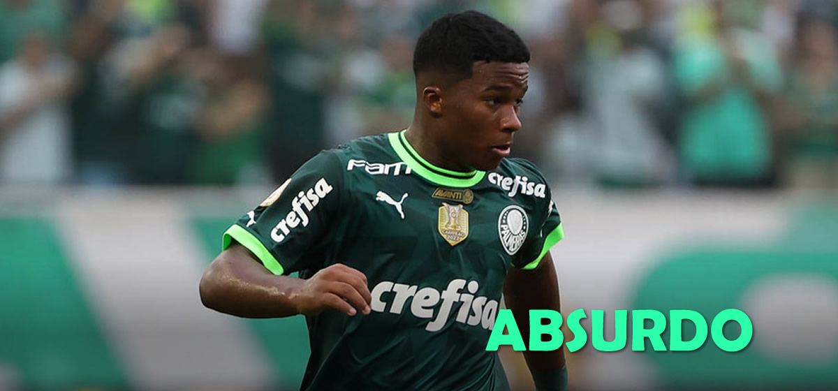 Endrick perderá Supercopa e quase metade do Paulista se Palmeiras liberá-lo para o Pré-Olímpico