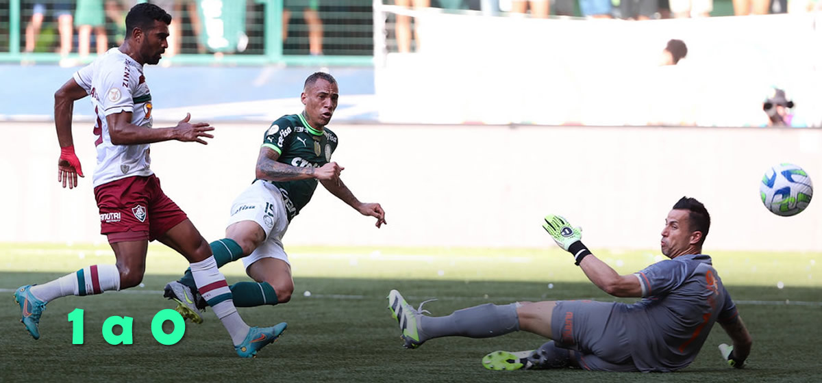 Palmeiras vence o Fluminense e fica muito perto do 12º título do Brasileirão