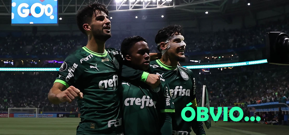 Jogadores da Série A escolhem o Palmeiras como melhor time do Brasil em 2023