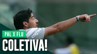 TV Palmeiras: coletiva do Abel após vitória sobre o Fluminense