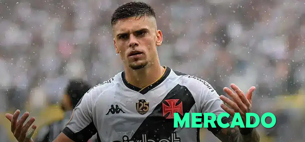 Gabriel Pec, do Vasco, entra no radar do Palmeiras para 2024