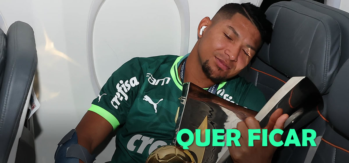 Sem novas propostas, Rony projeta permanência no Palmeiras: “Espero continuar fazendo história”