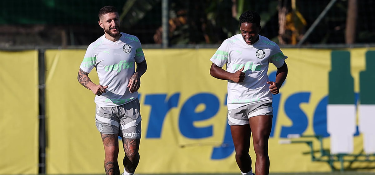 Palmeiras x Fluminense: Verdão faz treino tático na Academia; veja possível escalação