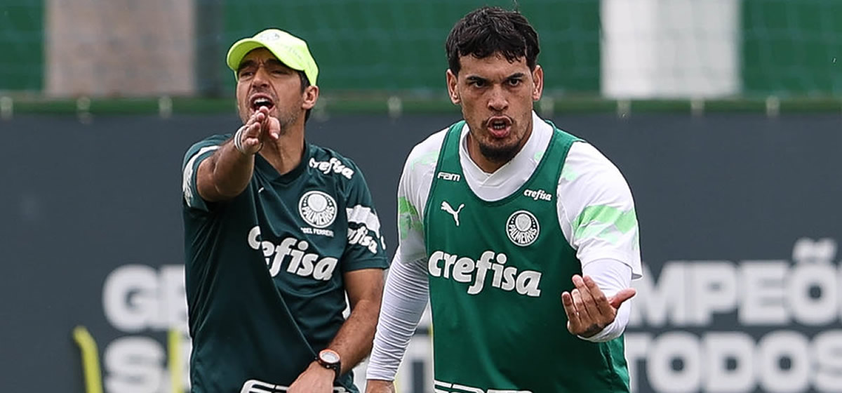 Abel comanda penúltimo treino antes da estreia no Paulista; veja possível escalação do Palmeiras