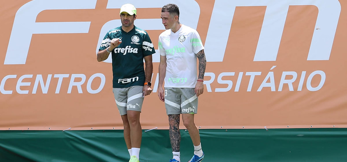 Abel volta, e Palmeiras abre última semana da pré-temporada com treino técnico e tático