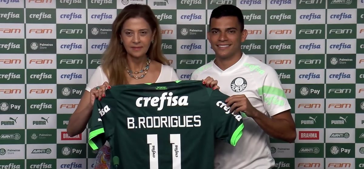 Bruno Rodrigues é apresentado e explica escolha pelo Palmeiras: "Melhor decisão da minha vida"