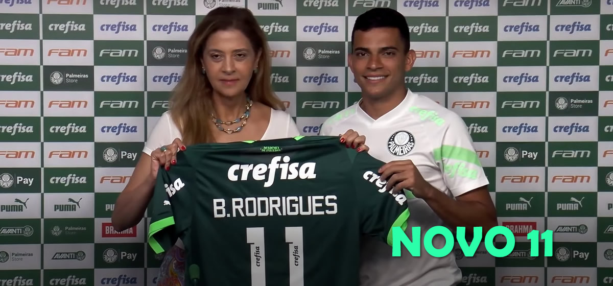 Bruno Rodrigues é apresentado e explica escolha pelo Palmeiras: “Melhor decisão da minha vida”