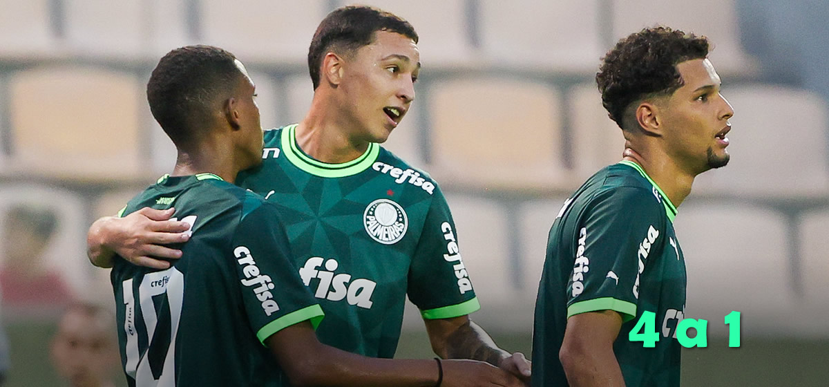 Copa São Paulo: Palmeiras goleia Oeste, avança como líder e conhece próximo adversário