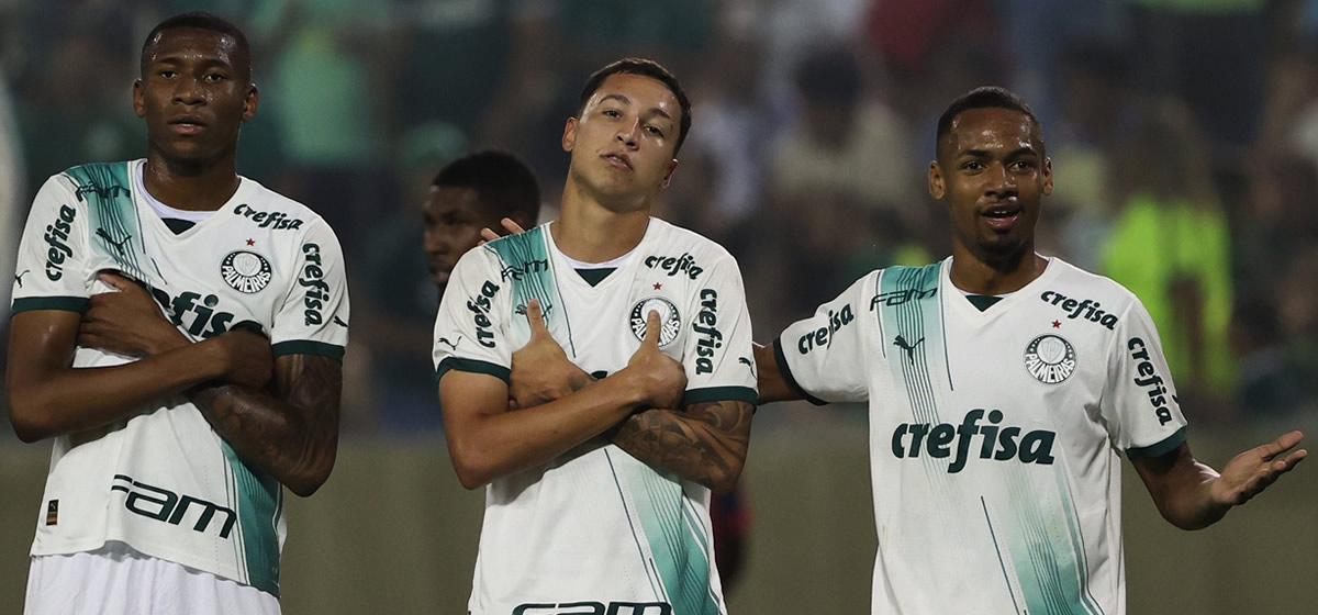 Em noite de golaços, Palmeiras vence União ABC-MS e garante classificação na Copa São Paulo