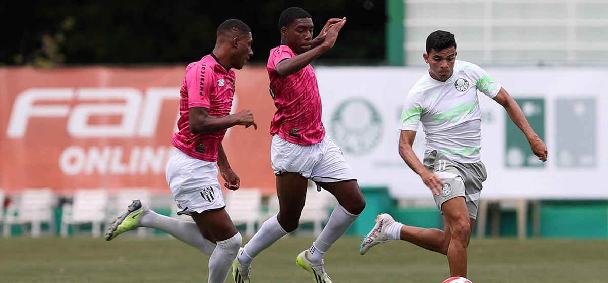 Palmeiras vence o São Bernardo no primeiro jogo-treino da terça-feira; veja times usados por Abel