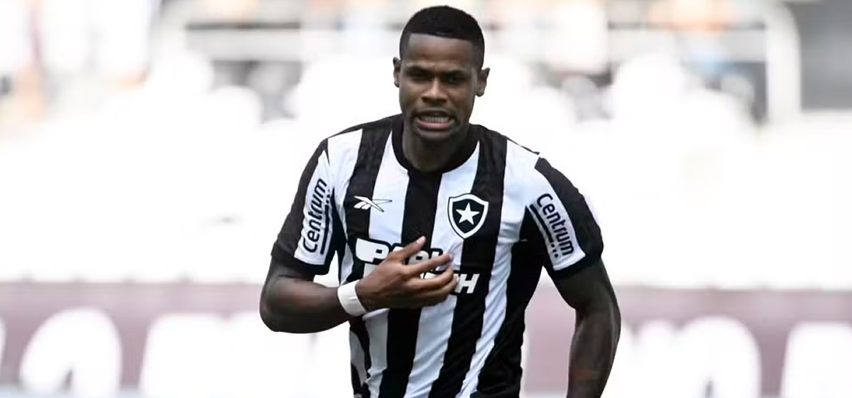 Palmeiras estaria interessado em Júnior Santos, atacante do Botafogo