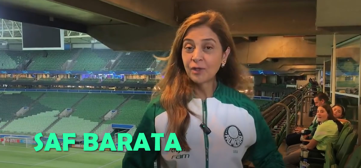 Leila Pereira diz que caronas no avião e reformas no clube social devem somar ao valor do patrocínio
