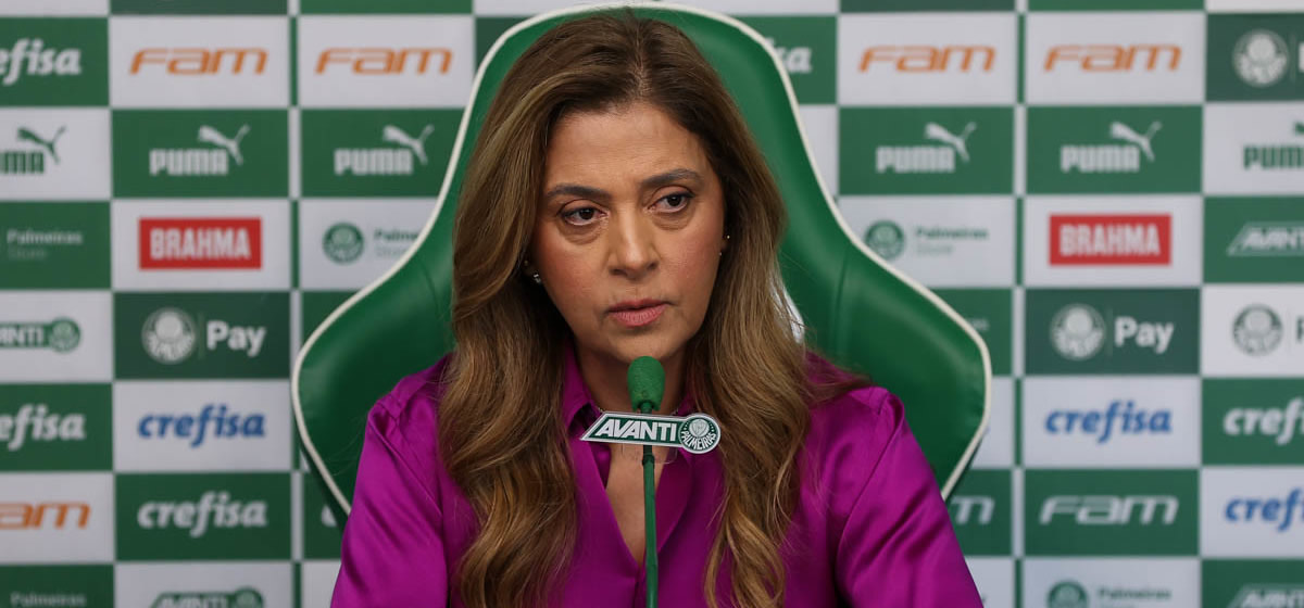 Palmeiras seguirá usando o avião e não terá obrigação de jogar em Barueri, avisa Leila