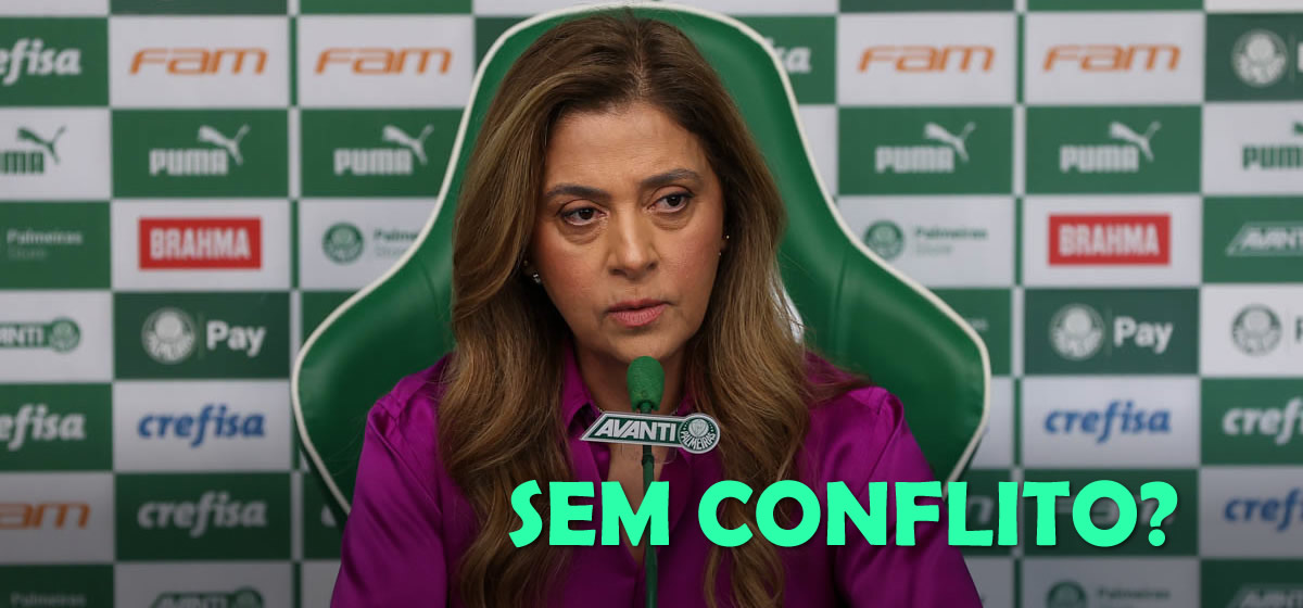 Palmeiras seguirá usando o avião e não terá obrigação de jogar em Barueri, avisa Leila