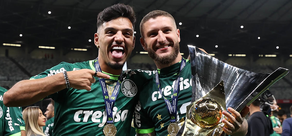 Depois de Murilo, Palmeiras prorroga contratos de Gabriel Menino e Zé Rafael