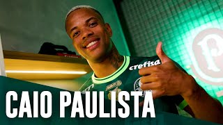 Caio Paulista fala à TV Palmeiras