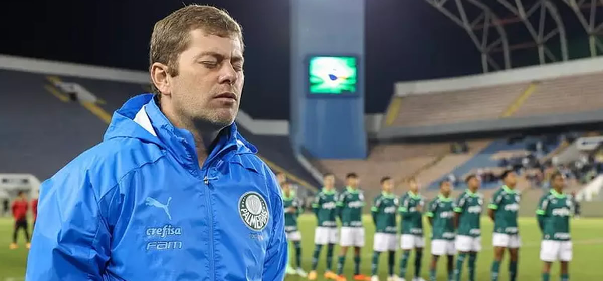 Alexandre Mattos tira técnico do time Sub-17 do Palmeiras