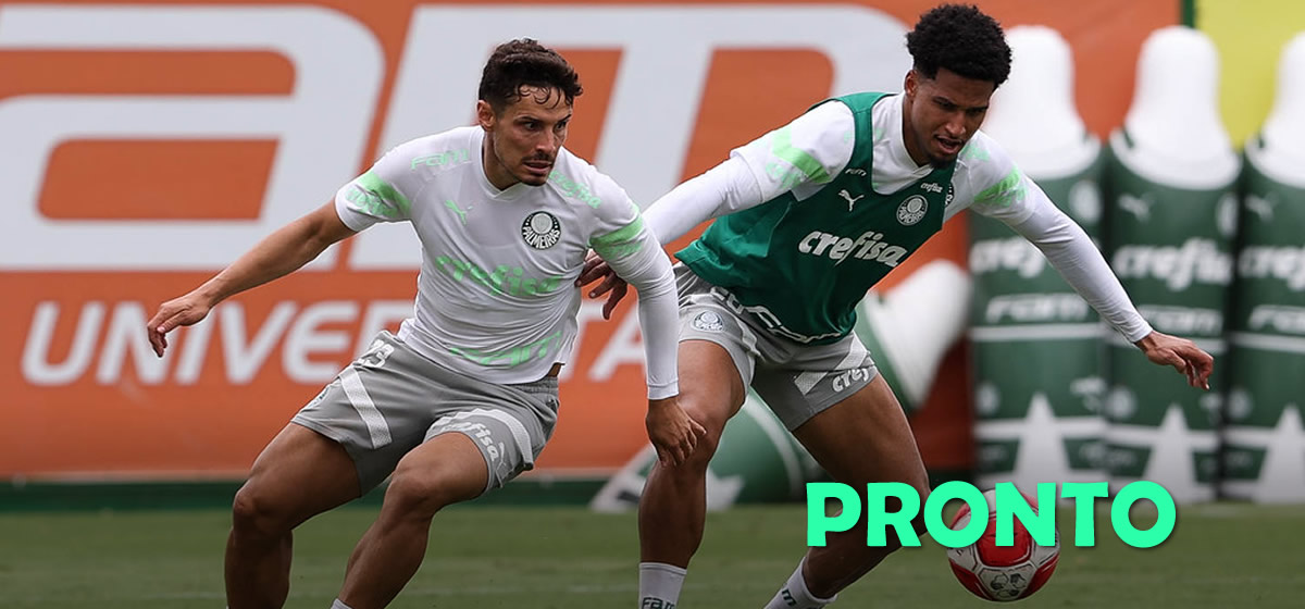 Palmeiras encerra preparação para enfrentar o Novorizontino; veja provável escalação