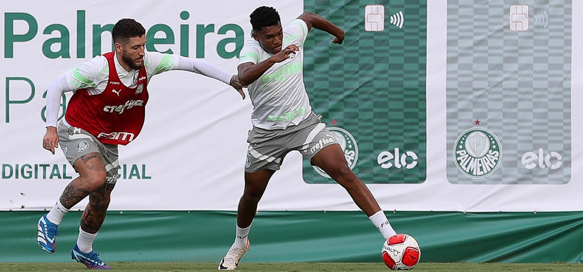 Palmeiras fecha a quarta-feira com treino tático