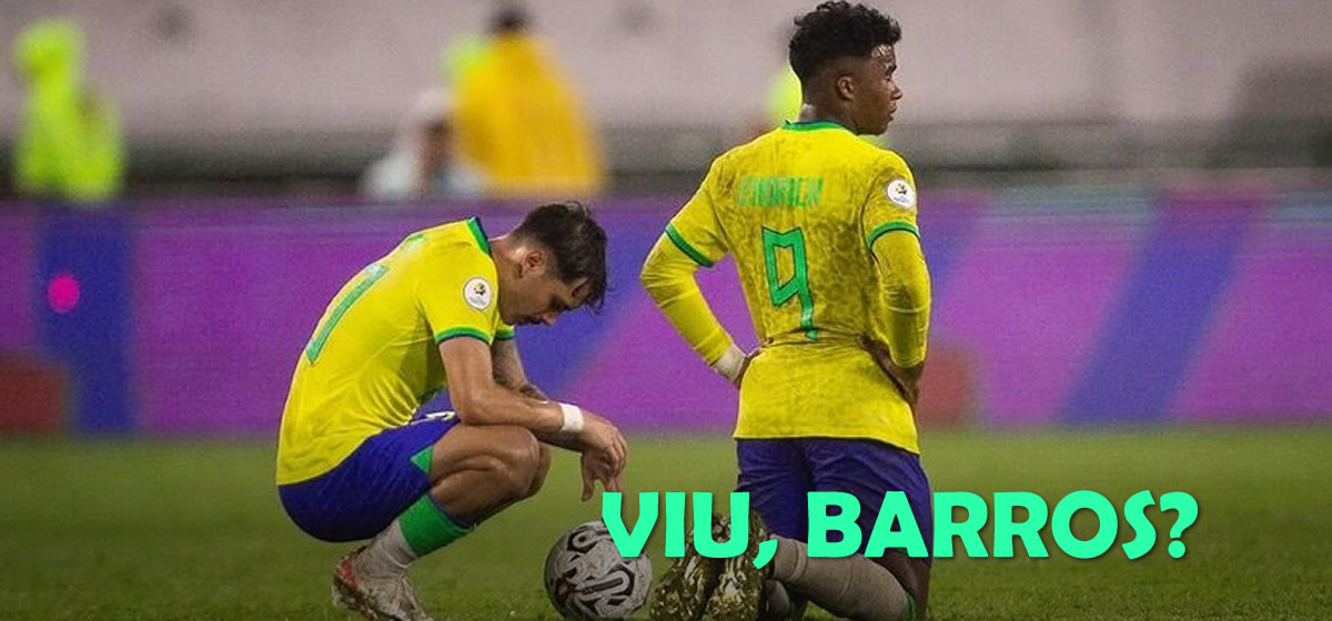 Endrick convida companheiro de seleção para jogar no Palmeiras: “A 20 te espera”