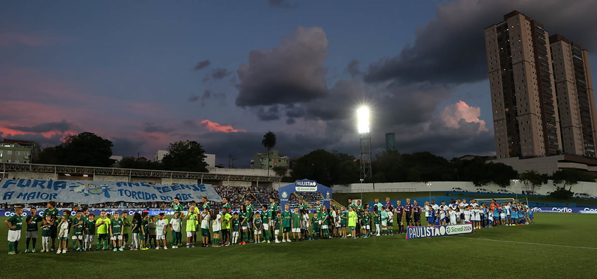 Ficha técnica de Santo André 1 x 1 Palmeiras