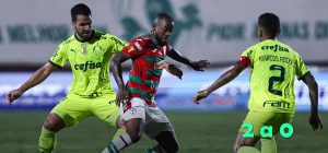 Palmeiras poupa futebol mas vence a Portuguesa e assume a liderança geral do Paulista