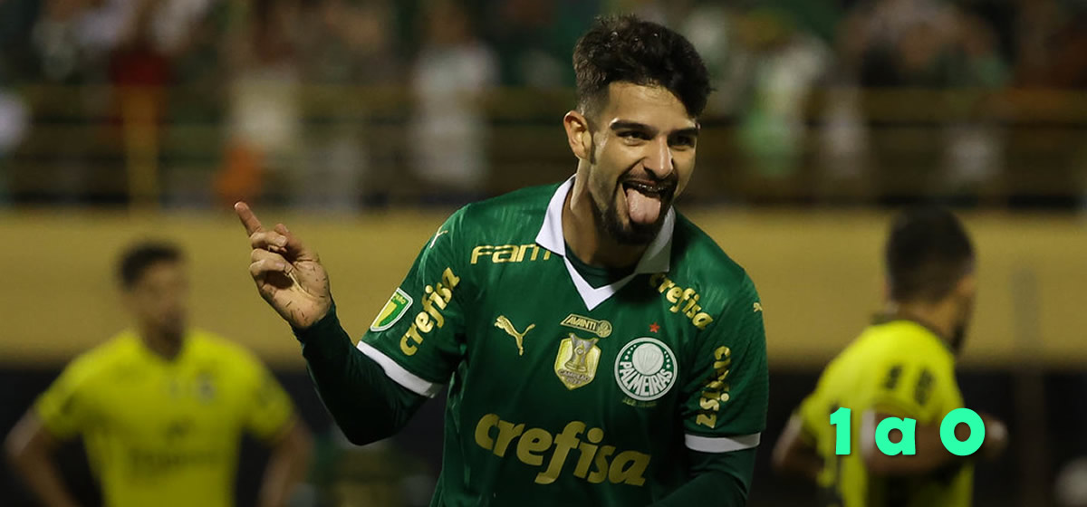 López volta a decidir e Palmeiras vence o São Bernardo fora de casa