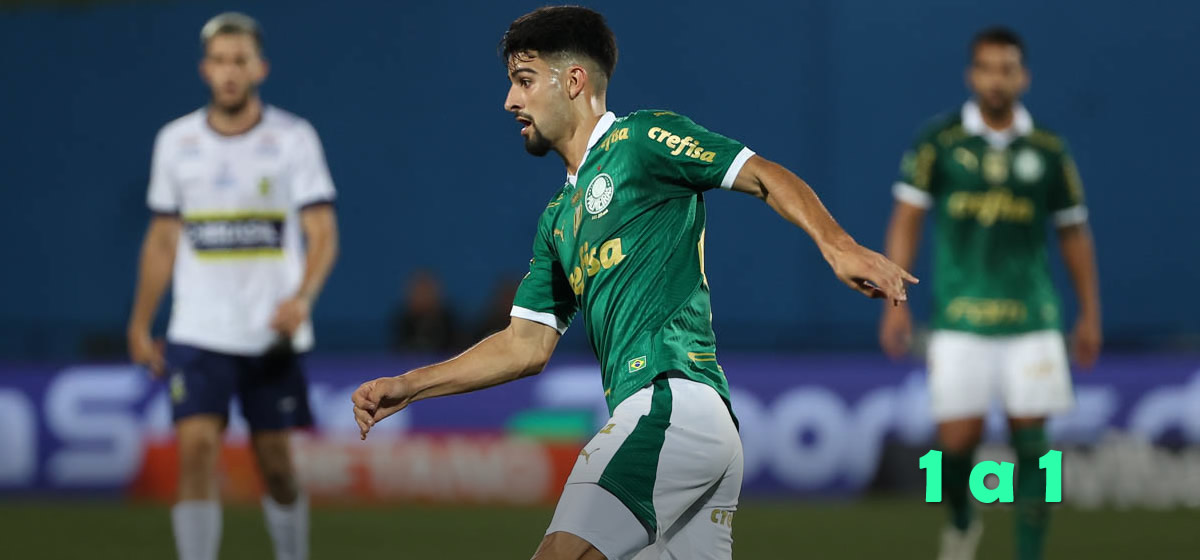 Palmeiras usa time misto e doa 1 ponto ao lanterninha do Campeonato Paulista