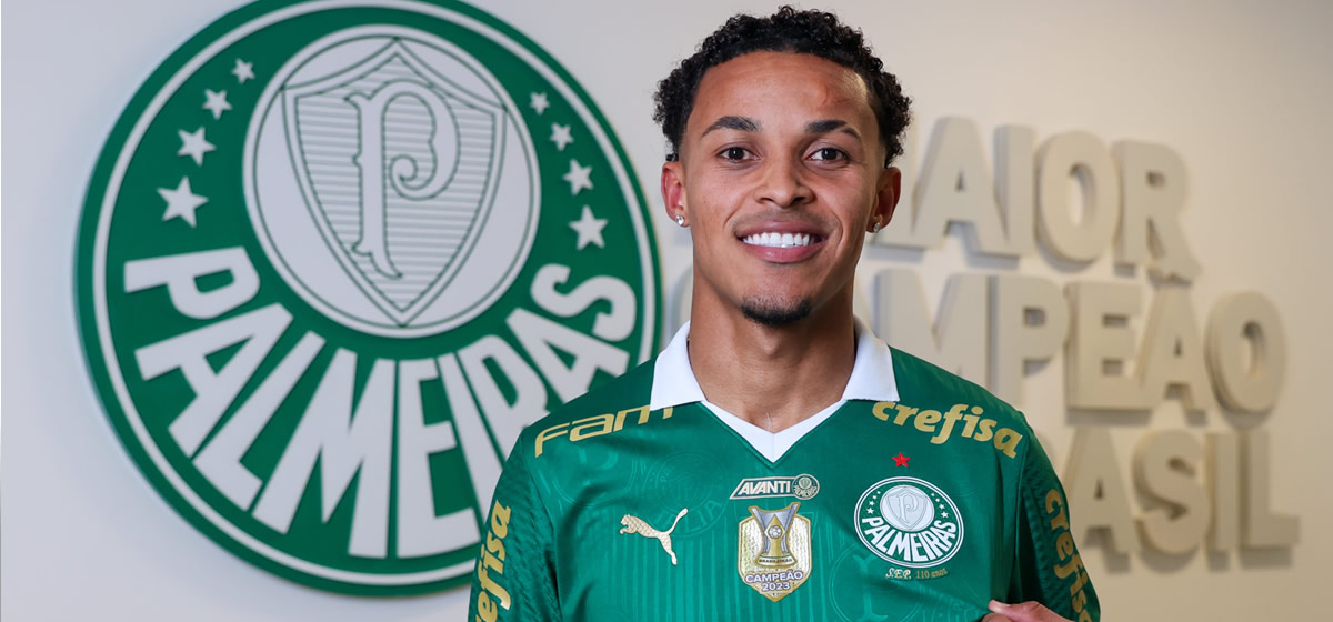 Palmeiras oficializa contratação de Lázaro