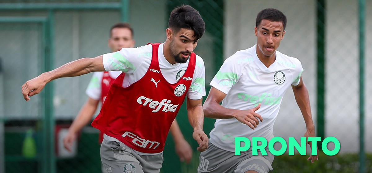 Palmeiras encerra preparação para enfrentar o Mirassol; veja provável escalação