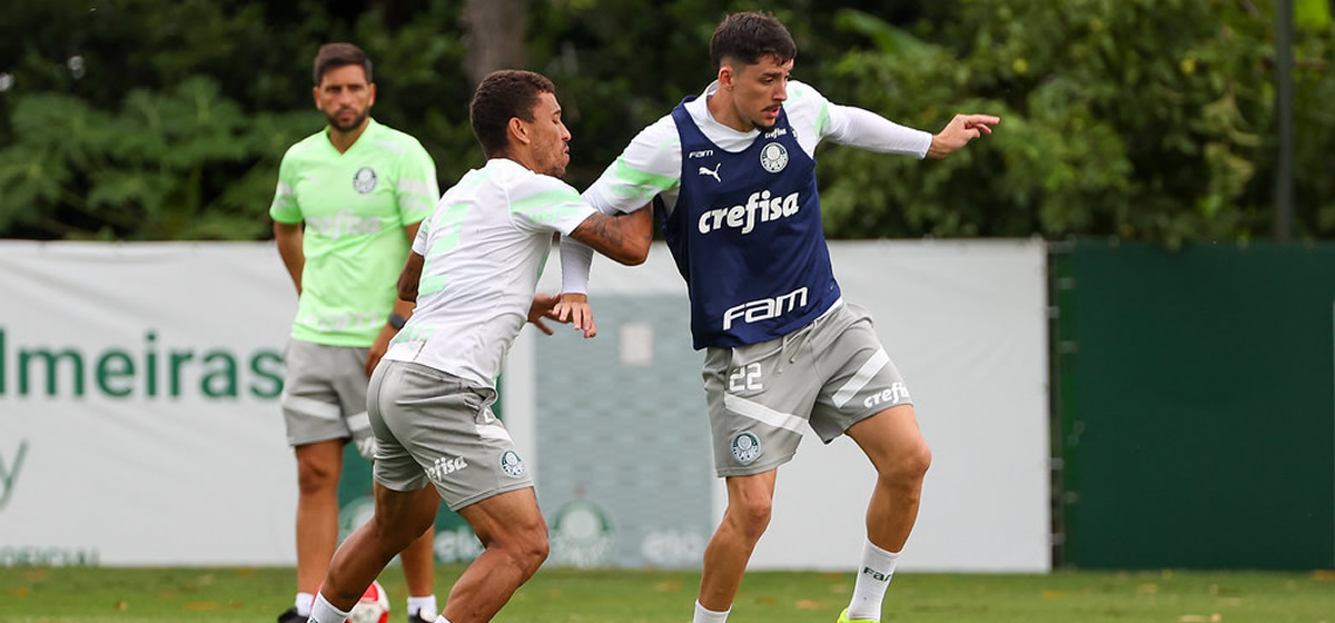 Palmeiras encerra preparação para enfrentar o Corinthians; veja provável escalação