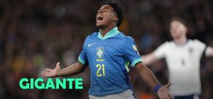 Capa de jornal, mensagem de rival… Gol de Endrick repercute no mundo do futebol; veja
