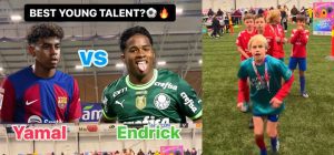 Vídeo: crianças norueguesas escolhem entre Endrick e Lamine Yamal, do Barcelona