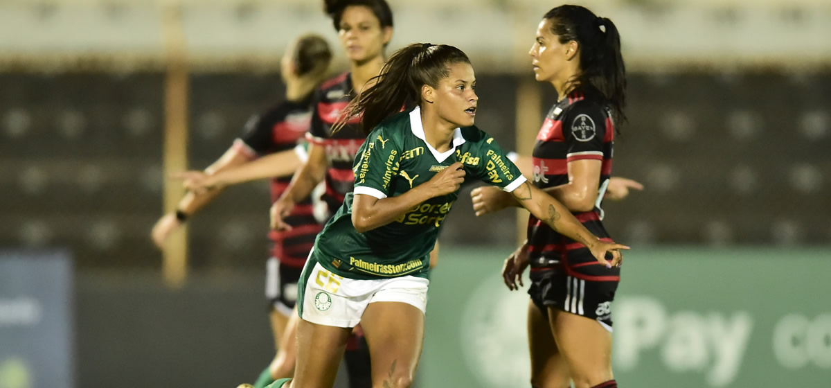 Palmeiras vence o Flamengo na estreia do Brasileirão Feminino