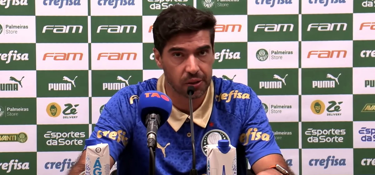 Abel admite que Santos correu mais que Palmeiras e vê final em aberto: "Agora é no Chiqueiro"