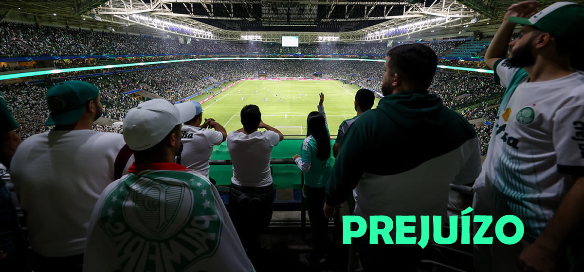 Sem Allianz Parque Palmeiras vê média de público cair 54% e renda despencar 66%; veja números