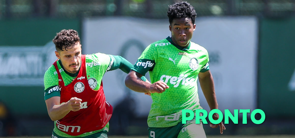 Palmeiras encerra preparação para enfrentar a Ponte Preta; veja provável escalação