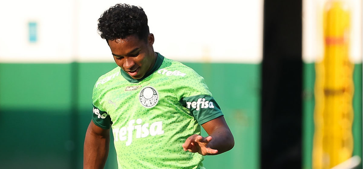 Foco na final: Com Endrick, Palmeiras faz primeiro treino para jogo contra o Santos